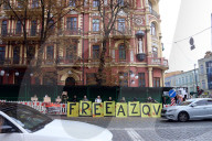 Kyiv rally for release of Azov fighters