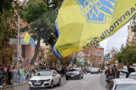 Kyiv rally for release of Azov fighters