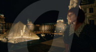 Lady Gaga enhances Mona Lisa's smile
