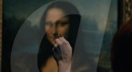 Lady Gaga enhances Mona Lisa's smile