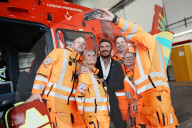 Prince William and David Beckham attend London's Air Ambulance Charity