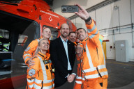 Prince William and David Beckham attend London's Air Ambulance Charity