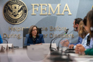 Biden and Harris meet with FEMA over Hurricane Helene disaster