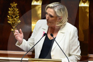 Discours de politique générale du nouveau Premier ministre Michel Barnier à l'Assemblée nationale à Paris