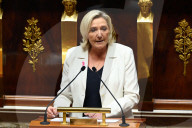Discours de politique générale du nouveau Premier ministre Michel Barnier à l'Assemblée nationale à Paris