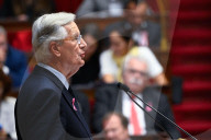 Discours de politique générale du nouveau Premier ministre Michel Barnier à l'Assemblée nationale à Paris