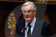 Discours de politique générale du nouveau Premier ministre Michel Barnier à l'Assemblée nationale à Paris