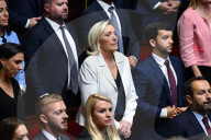 Discours de politique générale du nouveau Premier ministre Michel Barnier à l'Assemblée nationale à Paris