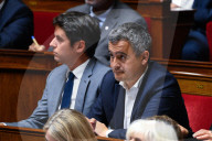 Discours de politique générale du nouveau Premier ministre Michel Barnier à l'Assemblée nationale à Paris