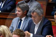 Discours de politique générale du nouveau Premier ministre Michel Barnier à l'Assemblée nationale à Paris