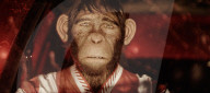 Robbie Williams portrays himself as a chimp in bio movie