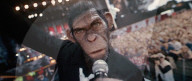 Robbie Williams portrays himself as a chimp in bio movie