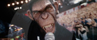 Robbie Williams portrays himself as a chimp in bio movie