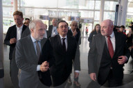 Barcelona - The Foreign Minister Albares visits Barcelona