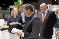 Barcelona - The Foreign Minister Albares visits Barcelona