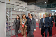 Barcelona - The Foreign Minister Albares visits Barcelona