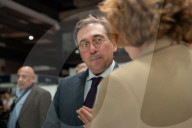 Barcelona - The Foreign Minister Albares visits Barcelona