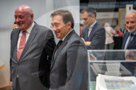 Barcelona - The Foreign Minister Albares visits Barcelona