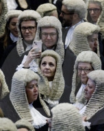 Judges Service Westminster Cathedral in London, UK.