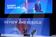 Day 3 of the Conservative party conference in Birmingham, UK.