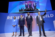 Final day of the Conservative party conference in Birmingham, UK.