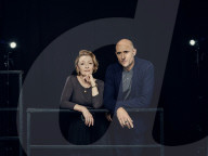 Lesley Manville and Mark Strong starring in Oedipus