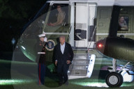 Biden returns to the White House