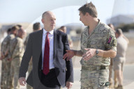 Defence Secretary John Healey visits troops at Akrotiri