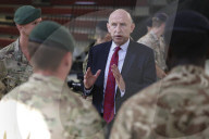 Defence Secretary John Healey visits troops at Akrotiri