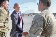 Defence Secretary John Healey visits troops at Akrotiri