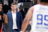 Match de basketball Euroleague opposant Paris Basket à l'Etoile Rouge Belgrade (77-80) à l'Adidas Arena de Paris