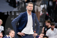 Match de basketball Euroleague opposant Paris Basket à l'Etoile Rouge Belgrade (77-80) à l'Adidas Arena de Paris