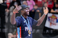 Match de basketball Euroleague opposant Paris Basket à l'Etoile Rouge Belgrade (77-80) à l'Adidas Arena de Paris