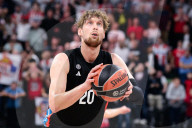 Match de basketball Euroleague opposant Paris Basket à l'Etoile Rouge Belgrade (77-80) à l'Adidas Arena de Paris