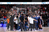 Match de basketball Euroleague opposant Paris Basket à l'Etoile Rouge Belgrade (77-80) à l'Adidas Arena de Paris