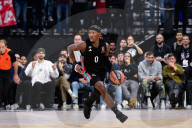 Match de basketball Euroleague opposant Paris Basket à l'Etoile Rouge Belgrade (77-80) à l'Adidas Arena de Paris