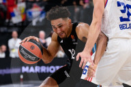 Match de basketball Euroleague opposant Paris Basket à l'Etoile Rouge Belgrade (77-80) à l'Adidas Arena de Paris