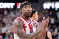 Match de basketball Euroleague opposant Paris Basket à l'Etoile Rouge Belgrade (77-80) à l'Adidas Arena de Paris