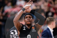 Match de basketball Euroleague opposant Paris Basket à l'Etoile Rouge Belgrade (77-80) à l'Adidas Arena de Paris