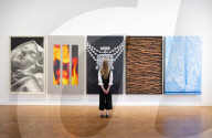 Thaddaeus Ropac gallery and Pace Galleries exhibition during Frieze London, London, UK