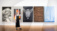 Thaddaeus Ropac gallery and Pace Galleries exhibition during Frieze London, London, UK