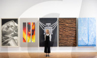 Thaddaeus Ropac gallery and Pace Galleries exhibition during Frieze London, London, UK