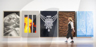 Thaddaeus Ropac gallery and Pace Galleries exhibition during Frieze London, London, UK