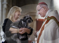 Arundel Animal Blessing Service in Arundel, UK.