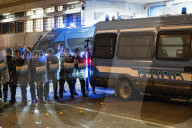 Torino, fiaccolata Palestina libera, Libano libero presso Piazza Castello