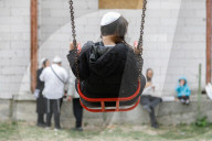 Rosh Hashanah celebration in Uman, Ukraine