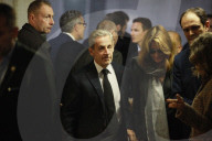 Cérémonie en hommage aux victimes de l'attentat du 7 octobre organisée par le CRIF à Paris