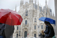 Pioggia e maltempo a Milano