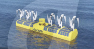 Three in one renweable energy generator
