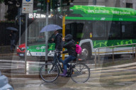 Pioggia e maltempo a Milano